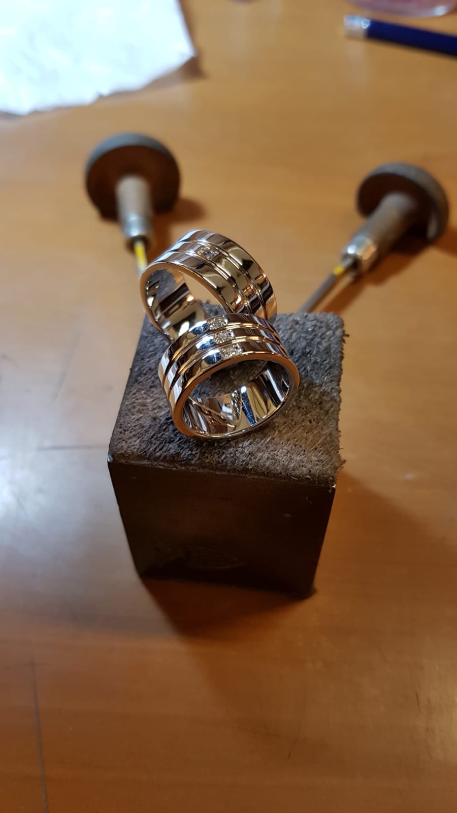 anello personalizzato con incisione nome di gioielli argento Otello Santucci